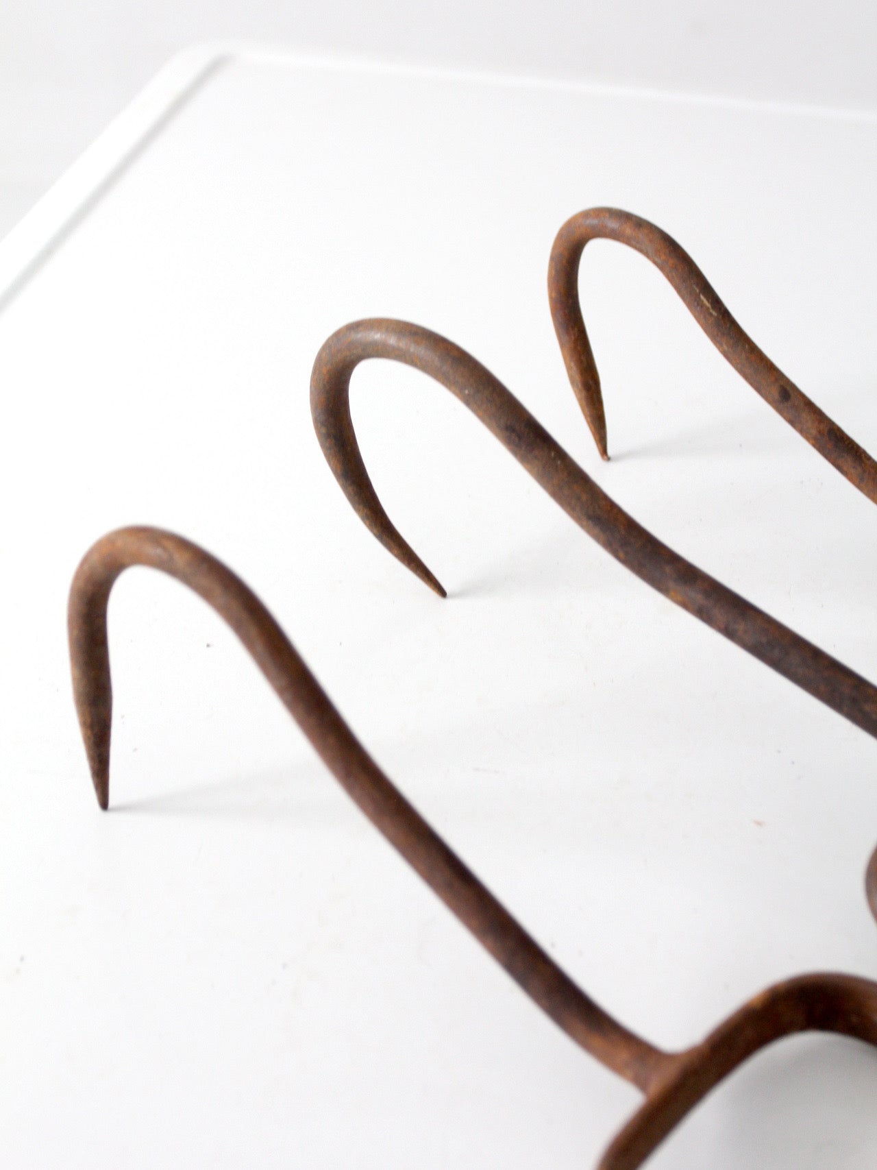 antique ice handling hooks set of 3