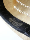 vintage Rockmount distressed straw cowboy hat