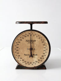 Hanson kitchen scale circa 1940s