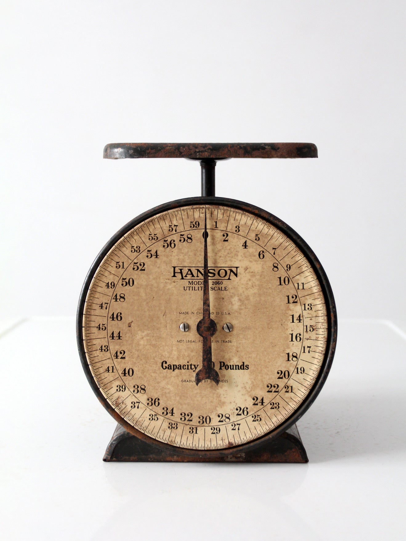 Hanson kitchen scale circa 1940s