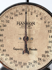 Hanson kitchen scale circa 1940s