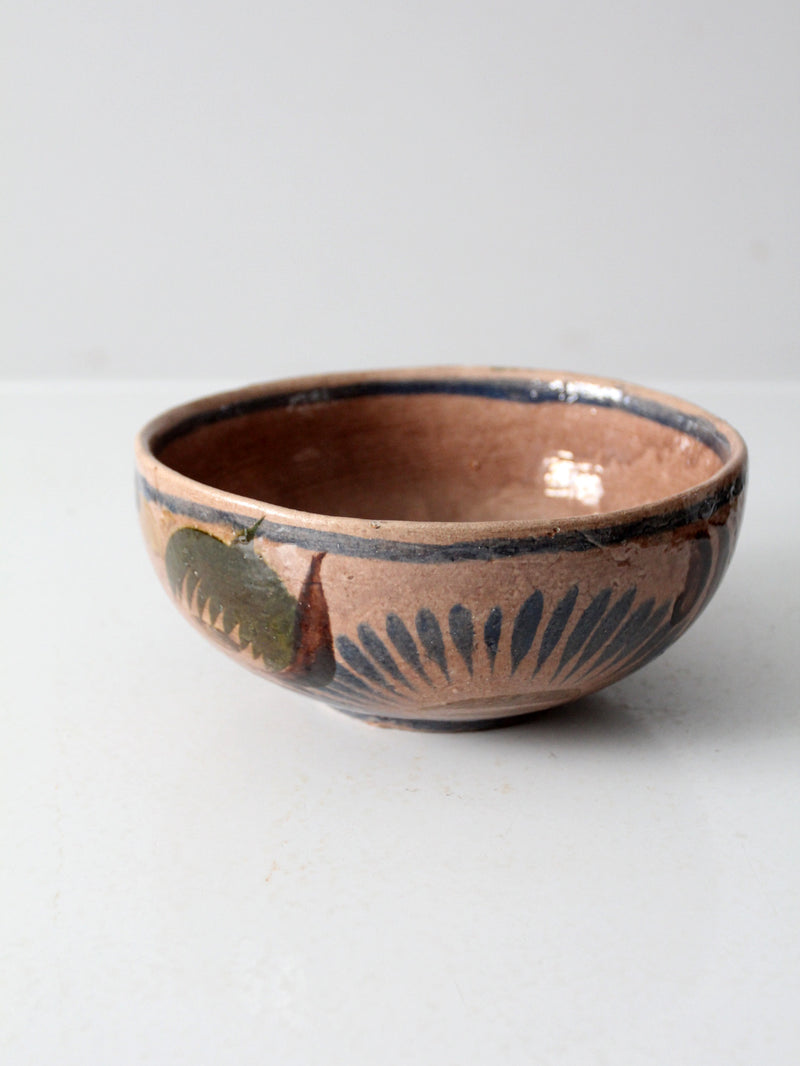 vintage Mexican pottery bowl