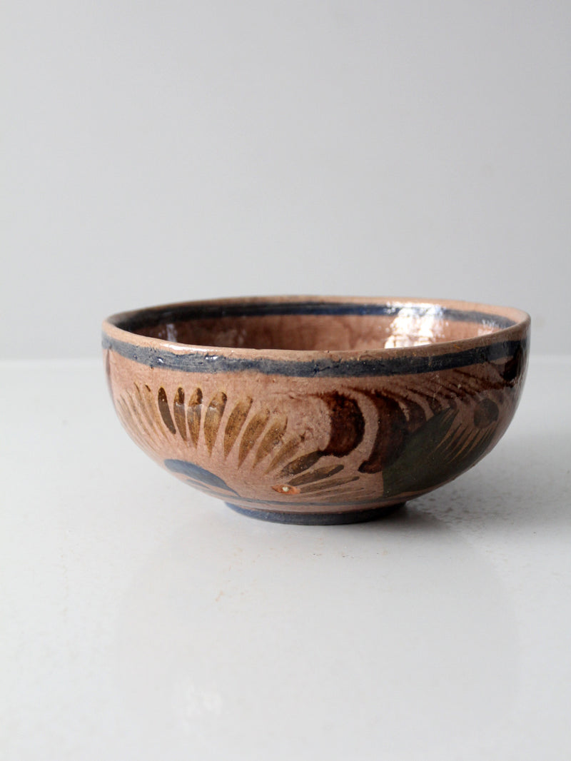 vintage Mexican pottery bowl