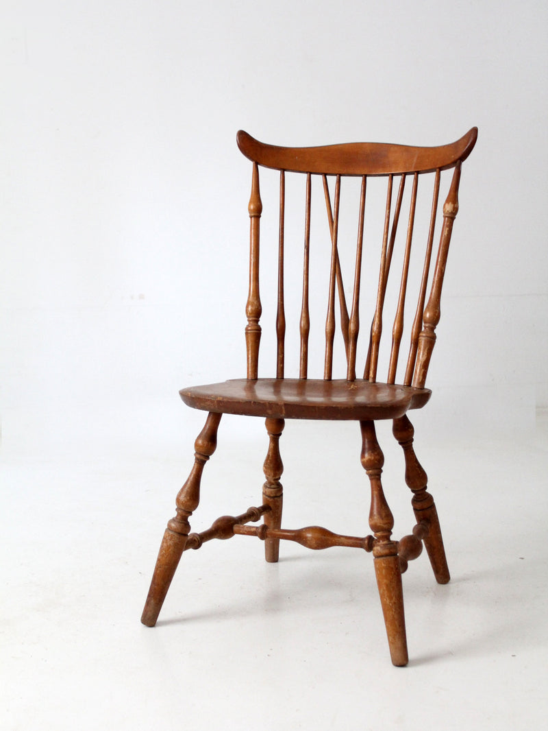 mid century Windsor fan back chair