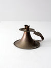 antique copper chamberstick