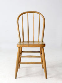 antique bow back farmhouse dining chair