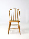 antique bow back farmhouse dining chair