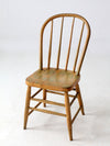antique bow back farmhouse dining chair