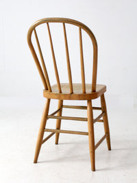 antique bow back farmhouse dining chair