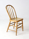 antique bow back farmhouse dining chair