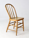 antique bow back farmhouse dining chair