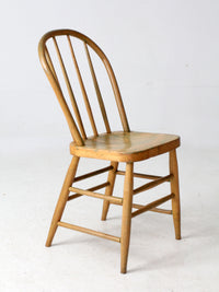 antique bow back farmhouse dining chair