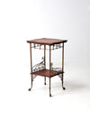 antique Victorian side table