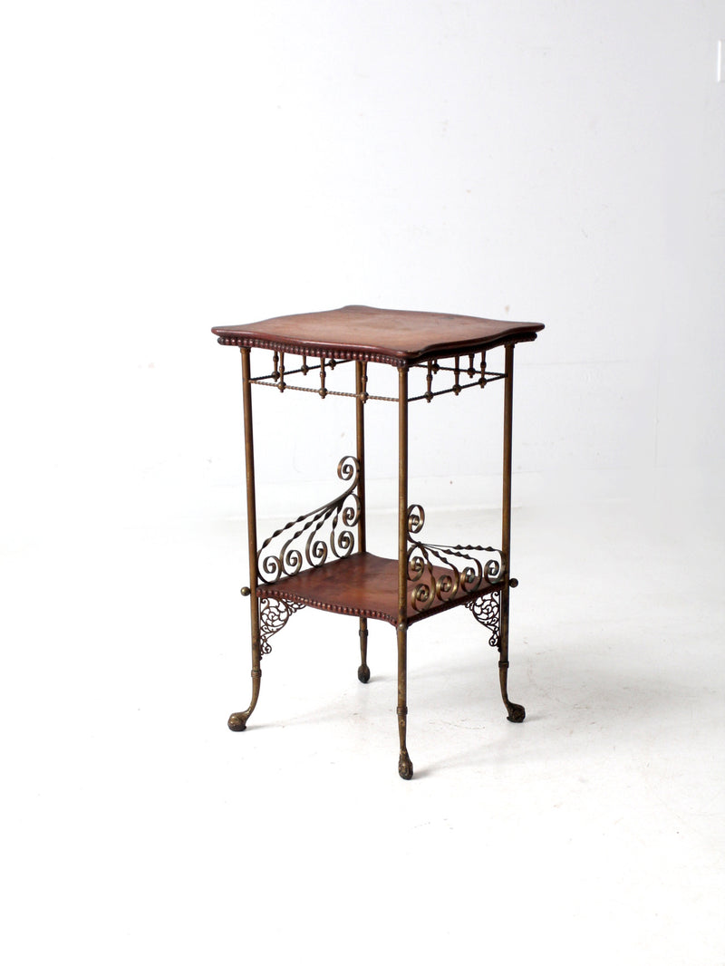 antique Victorian side table