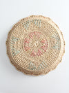 vintage woven basket tray