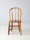antique bow back farmhouse dining chair