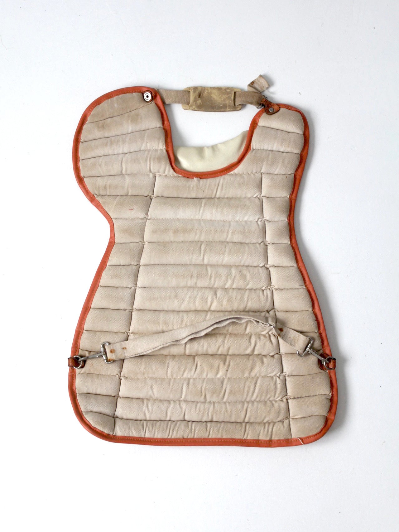 vintage baseball catcher's equipment collection c. 1930s-1950s