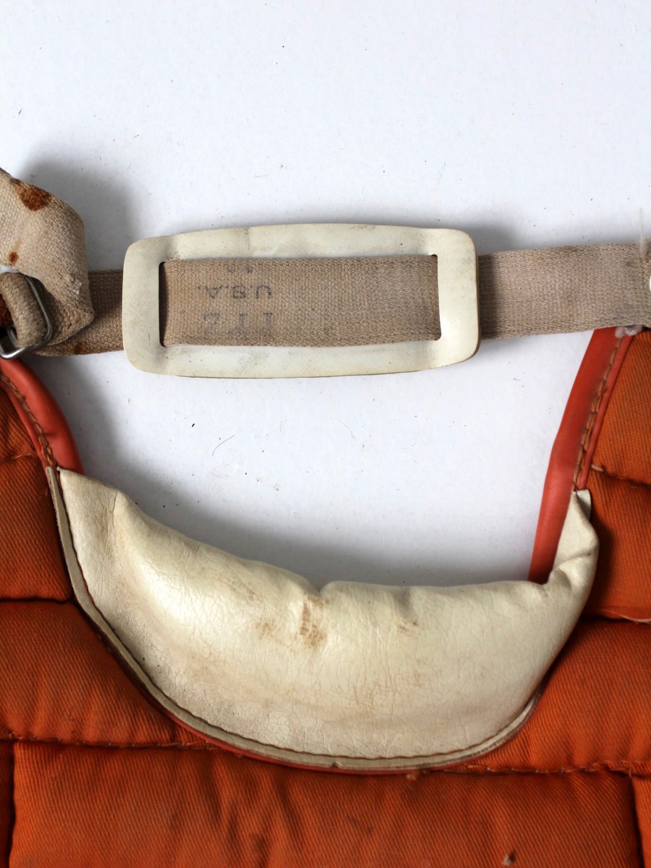 vintage baseball catcher's equipment collection c. 1930s-1950s