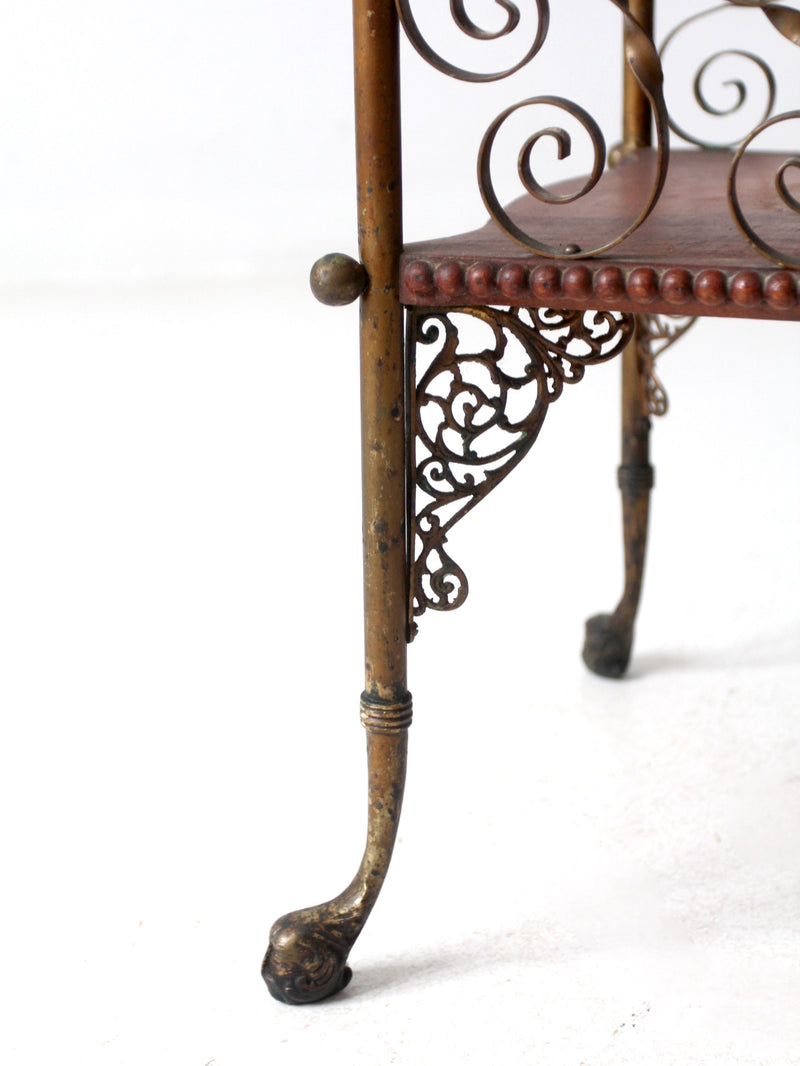 antique Victorian side table