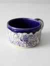 vintage studio pottery mug
