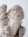 vintage garden angel sculpture