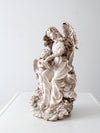 vintage garden angel sculpture