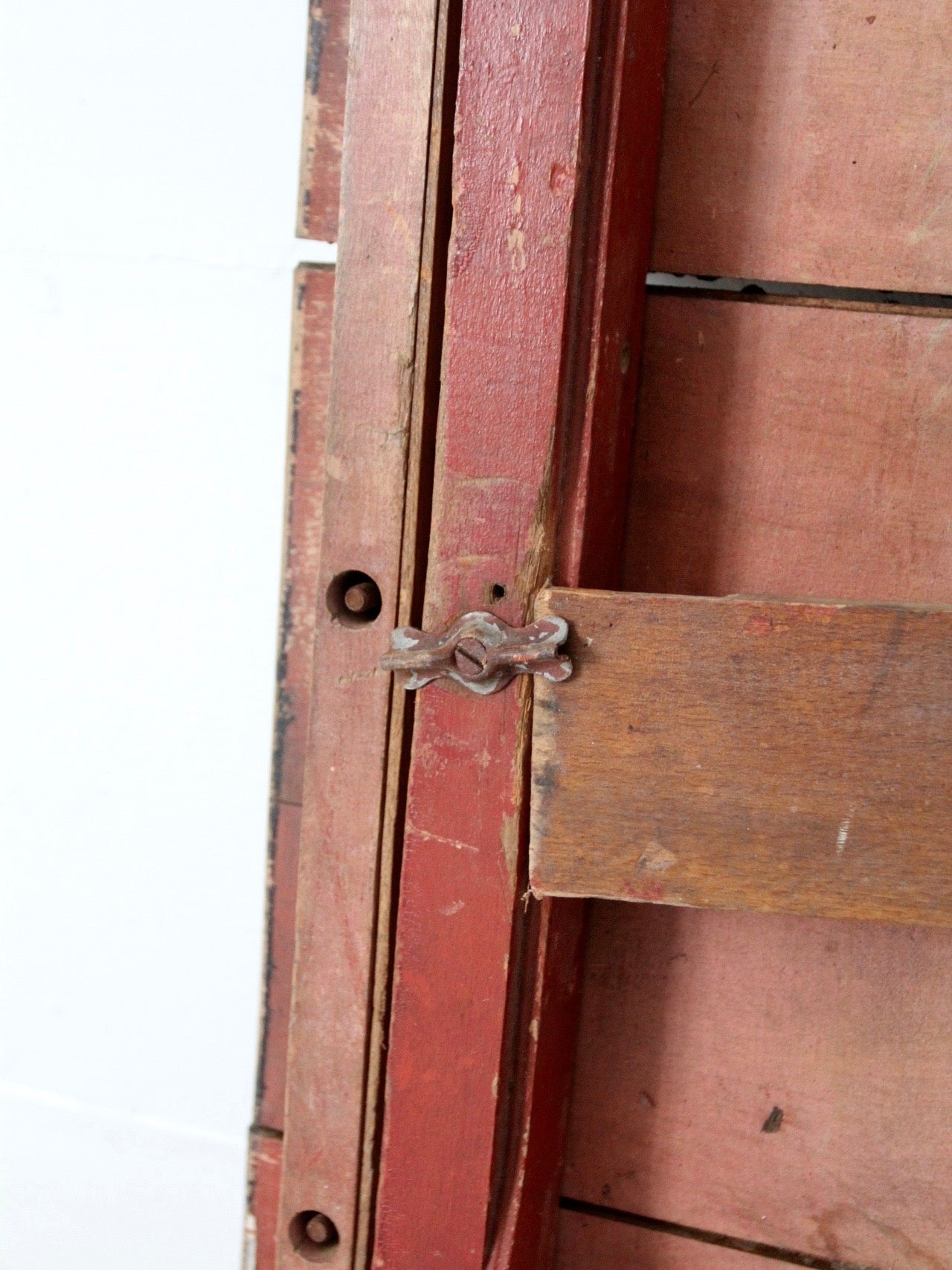 antique American clipper folding table