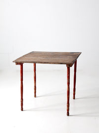 antique American clipper folding table