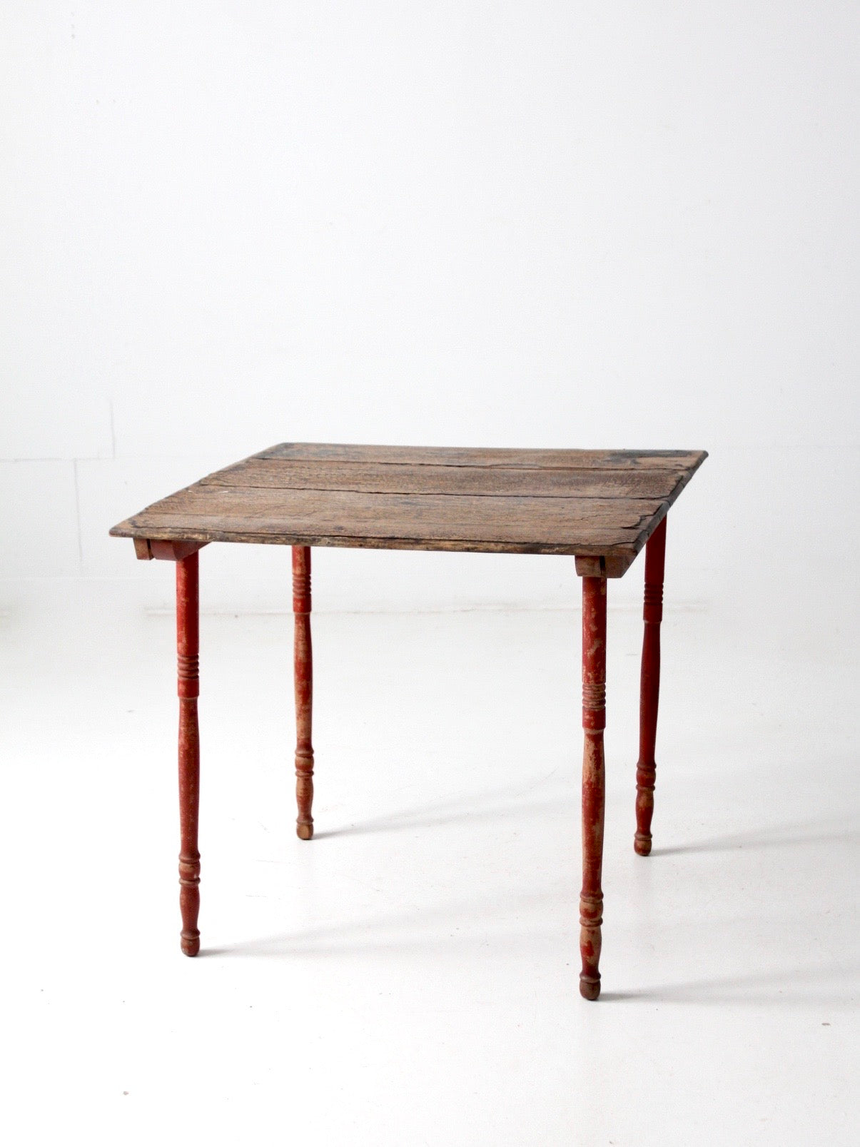antique American clipper folding table