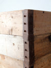 vintage industrial wood crating