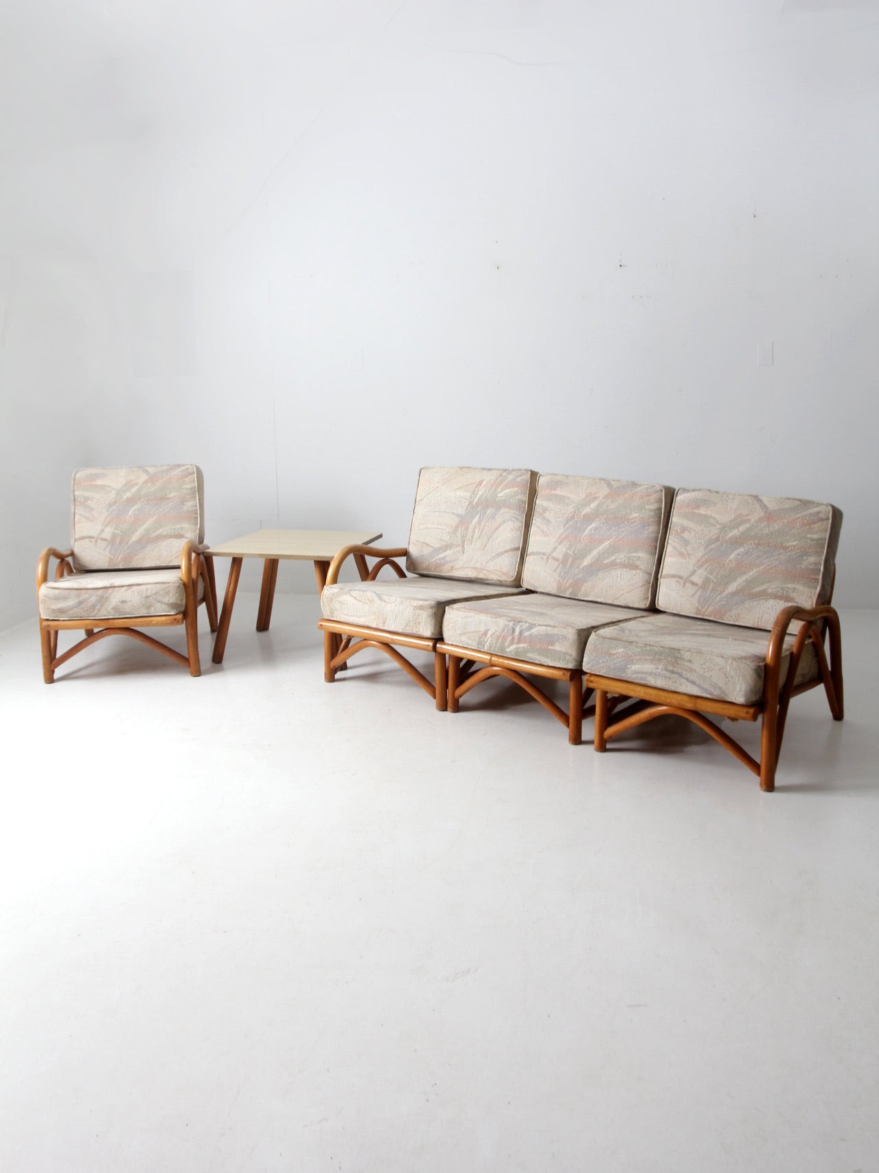 1人掛けソファ Old Rattan Chair bali & pari Nagoya Natural Rattan Rattan Chair with Wide