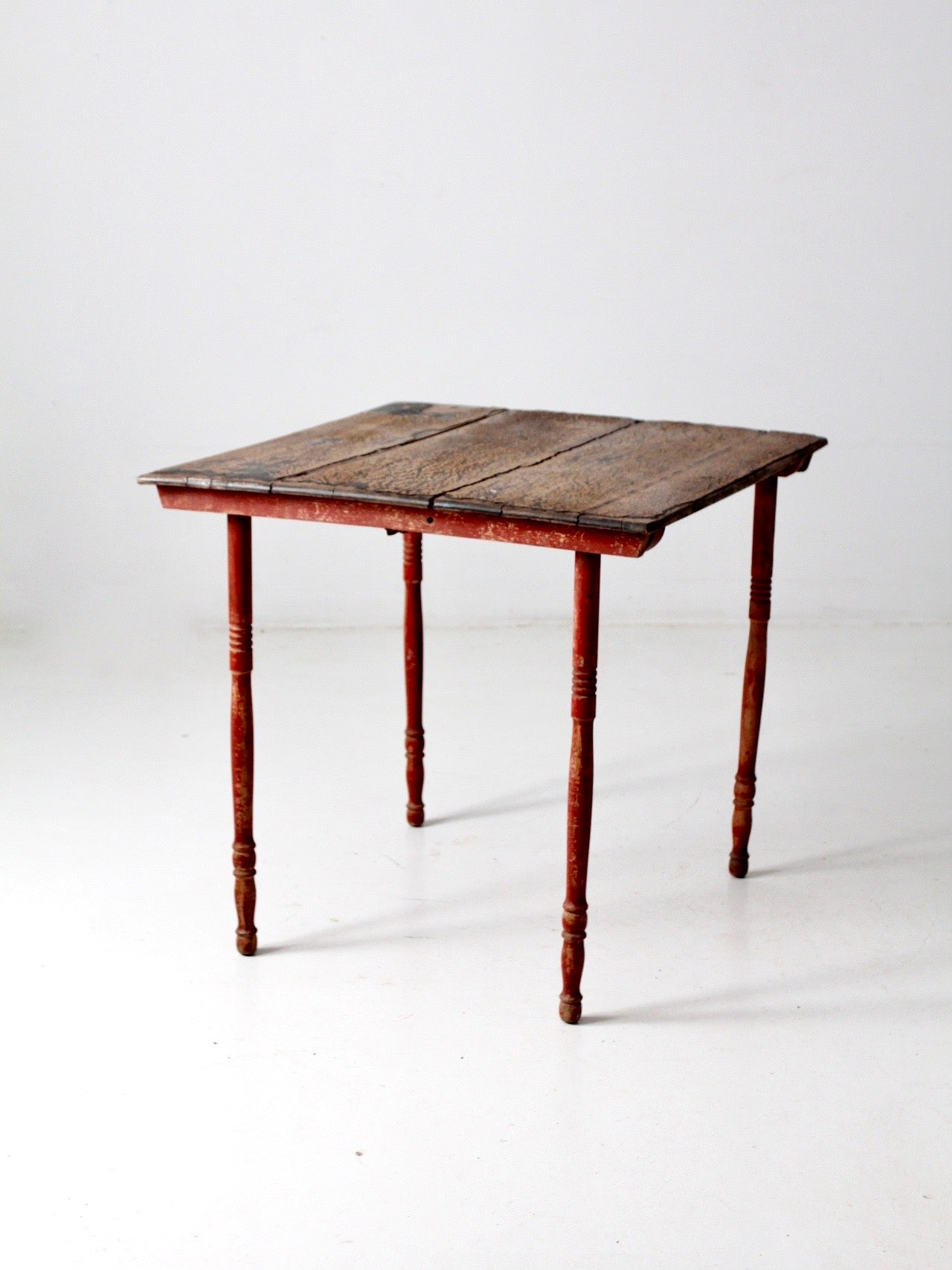 antique American clipper folding table