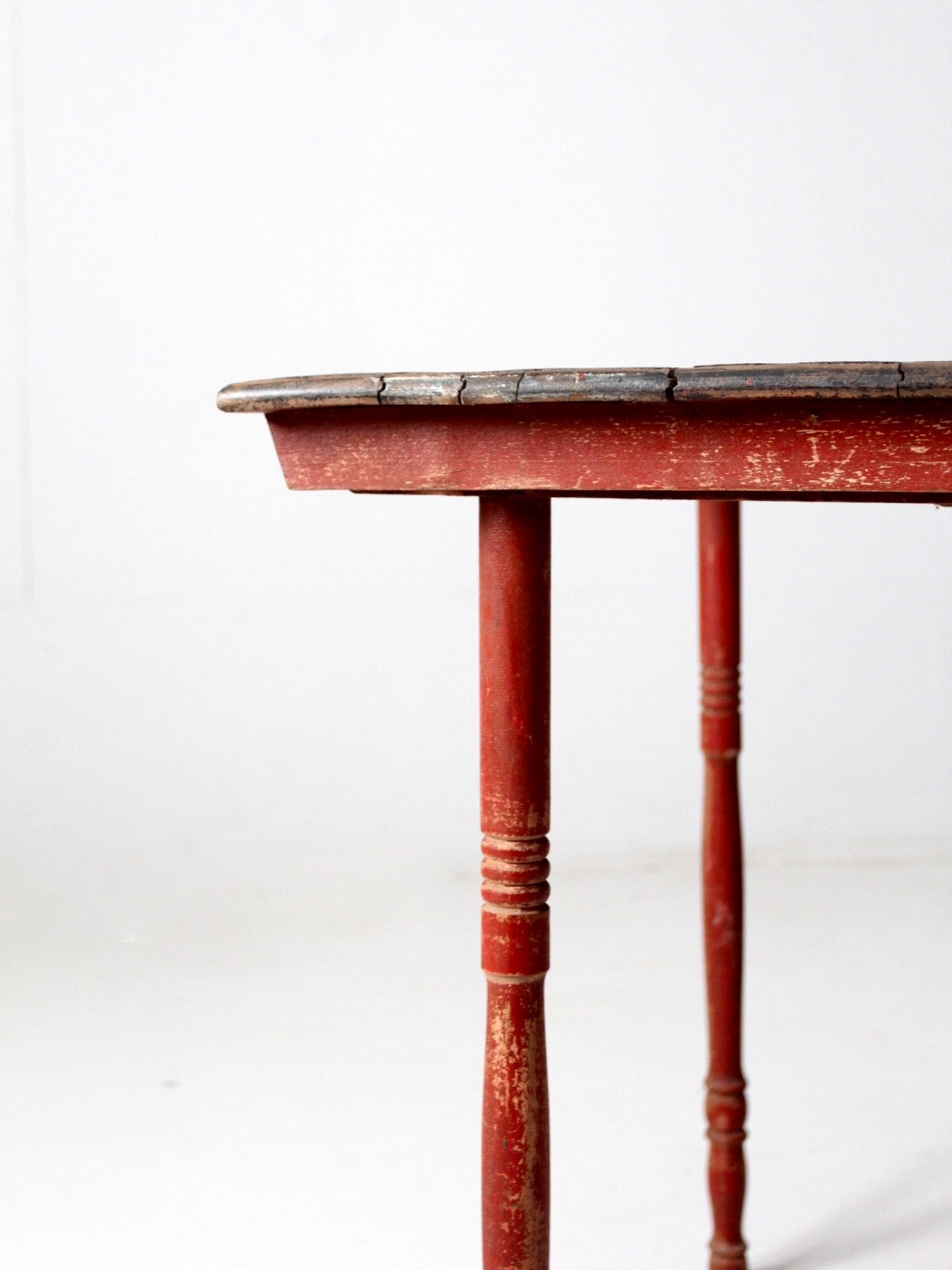 antique American clipper folding table