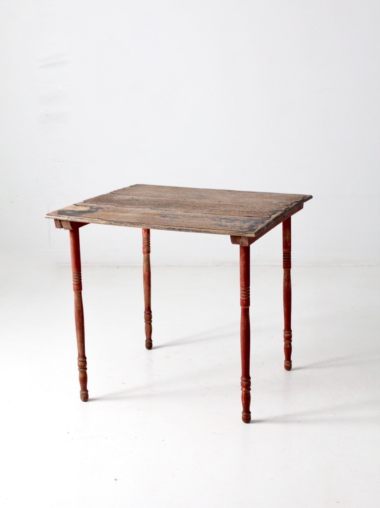 antique American clipper folding table