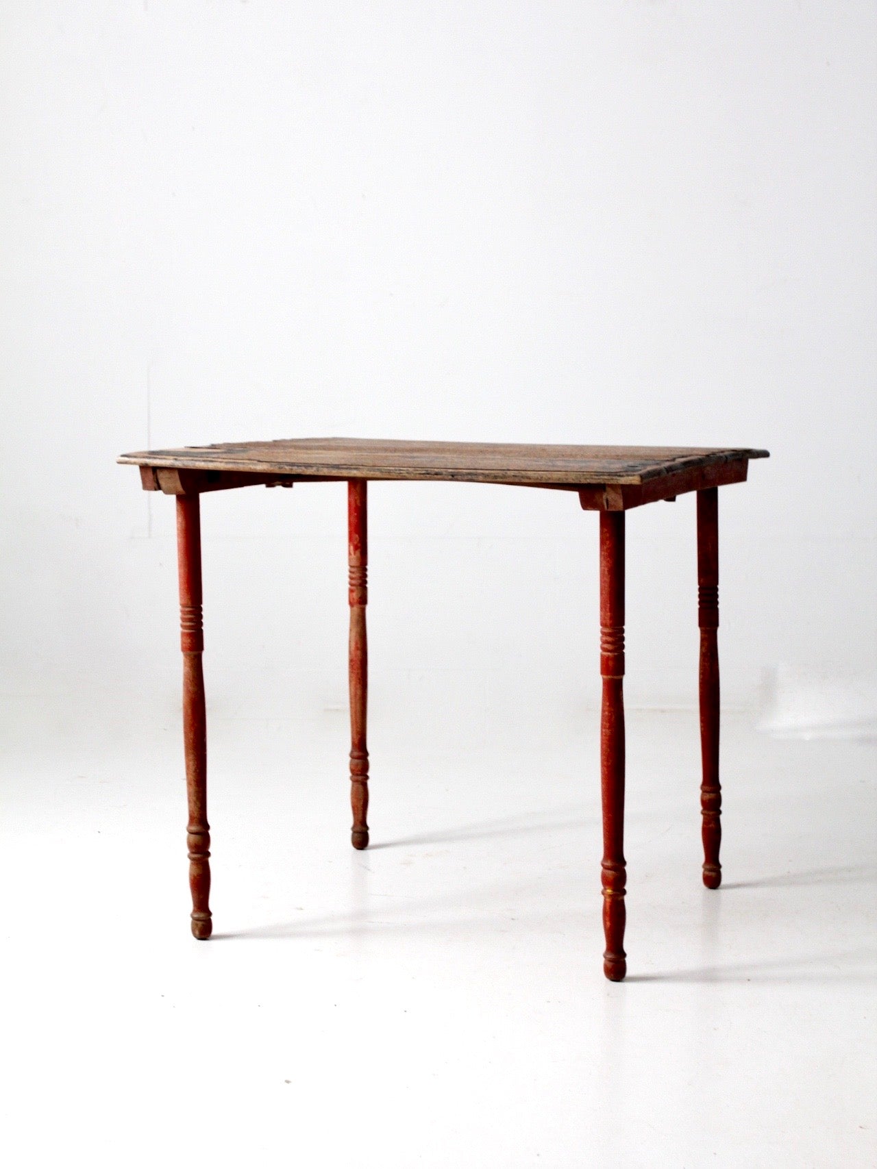 antique American clipper folding table