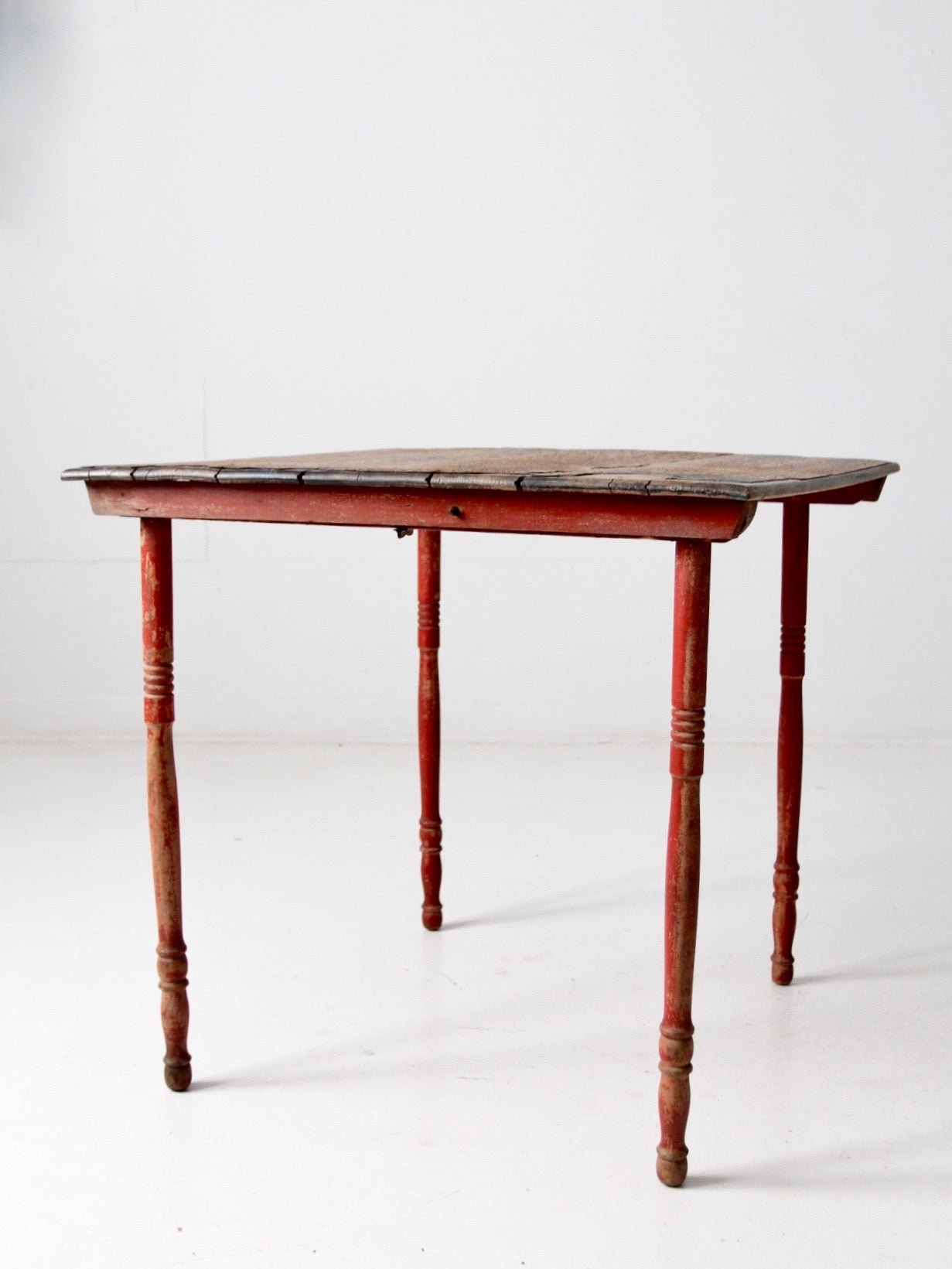 antique American clipper folding table