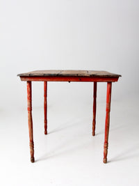 antique American clipper folding table