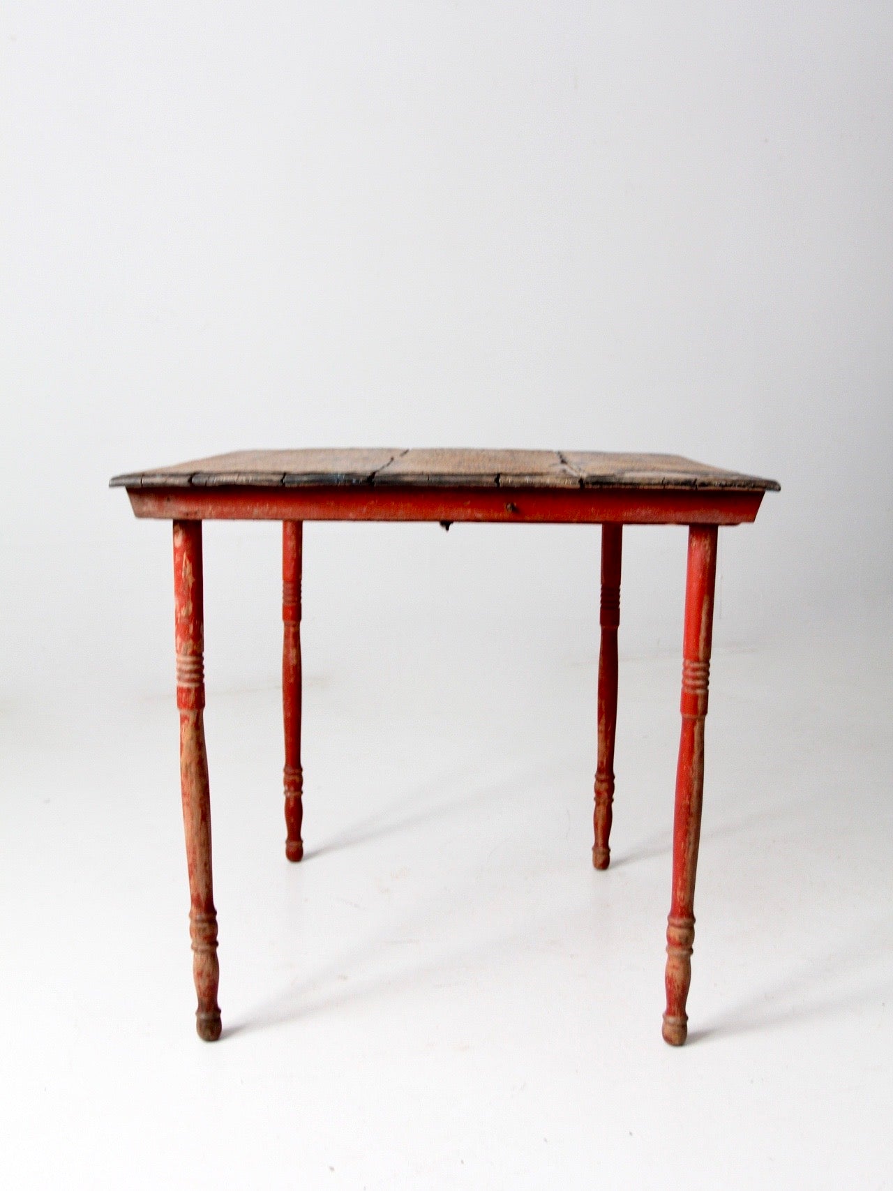 antique American clipper folding table