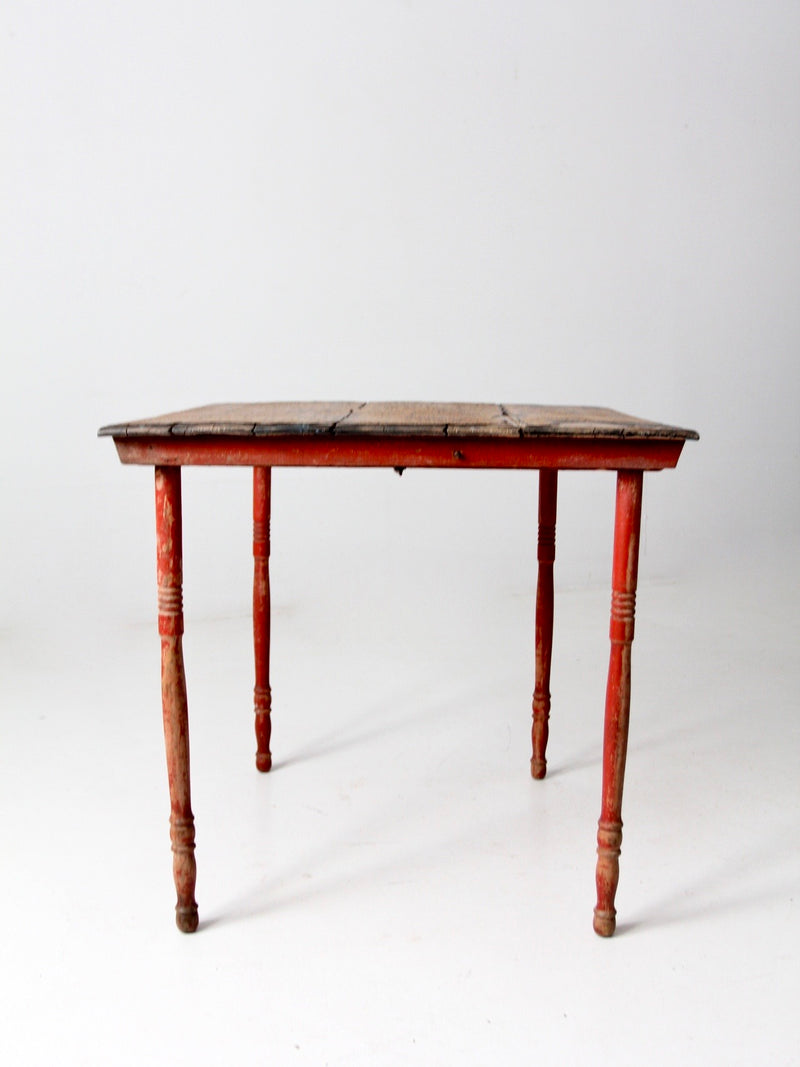 antique American clipper folding table – 86 Vintage