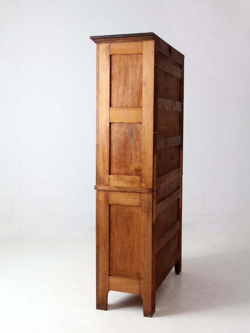 antique early 20th century farmhouse cabinet