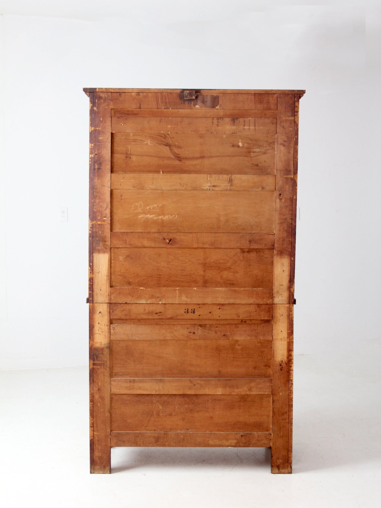 antique early 20th century farmhouse cabinet