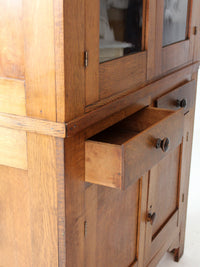 antique early 20th century farmhouse cabinet