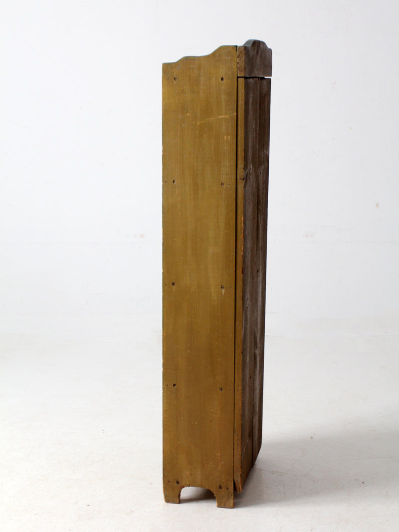antique primitive shelf