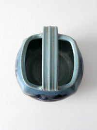 1999 Carl Sheehan Fire Hole Pottery Montana landscape basket