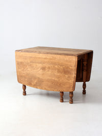 antique drop leaf table