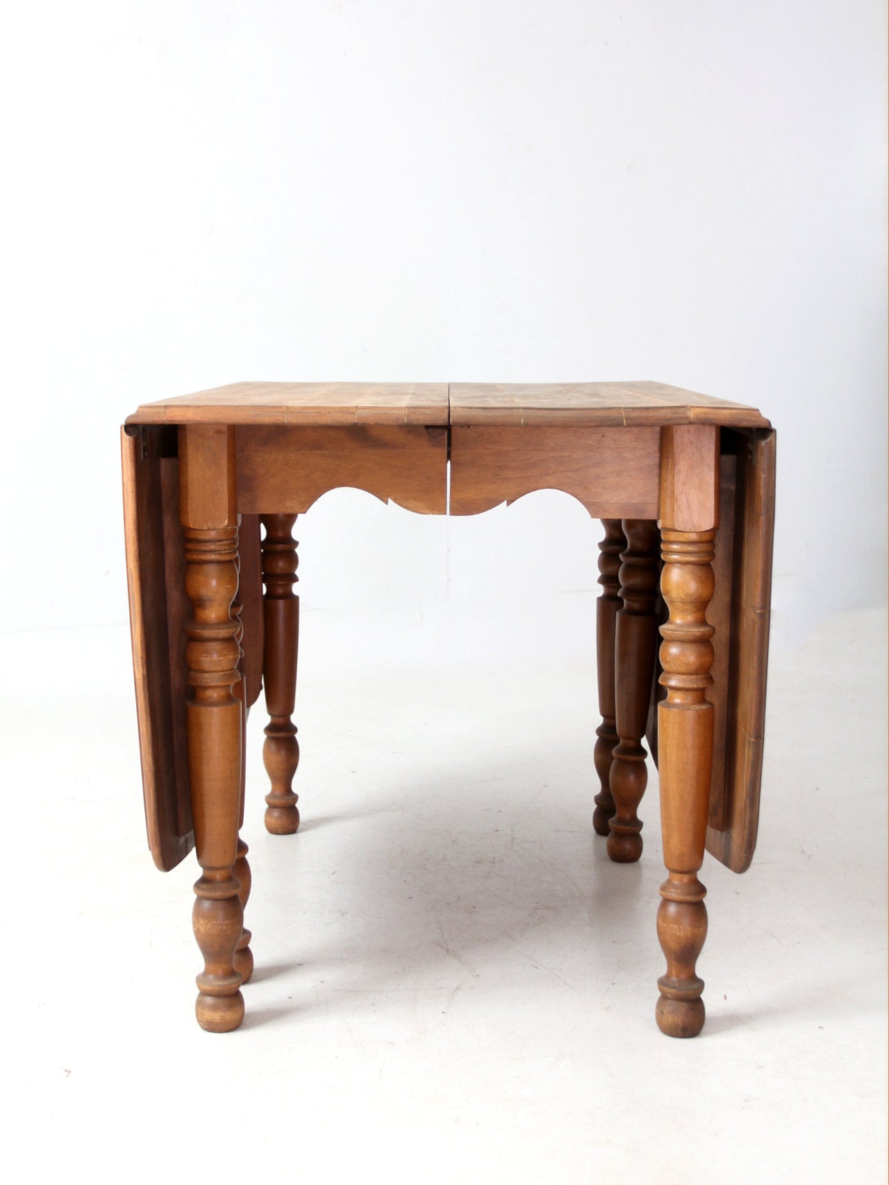 antique drop leaf table