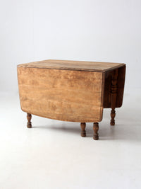 antique drop leaf table