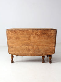 antique drop leaf table