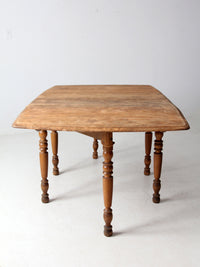 antique drop leaf table