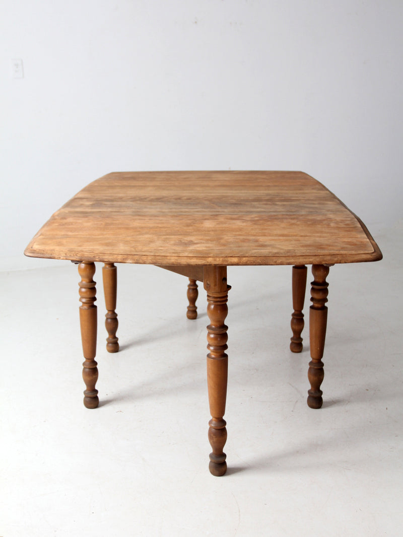 antique drop leaf table